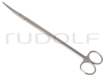 RU 1331-28 / Scissors Metzenb., Bl/Bl, Cvd. 28 cm, 11"