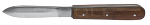 RU 4894-09 / Seziermesser Virchow mit Holzgriff Schnittlänge 9,5 cm