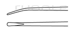RU 8836-04T / Rhoton Dissect., Spatula Shaped, Ti, Fig. 6 19 cm - 7 1/2", 1 mm