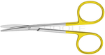 RU 2463-11 / Strabismus Scissors, Curved, TC, 11.5 cm - 4 1/2"