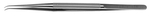 RU 4069-18 / Micropinza Curva, 18 cm Con Terminal De Sutura De 6 x 0,4 mm