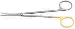 RU 1334-18W / Diss. Scissors Metzenb.-Stand., Cvd., TC Serr. Cutting Edge, 18 cm - 7"
