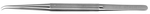 RU 4069-12 / Micropinza Curva, 12 cm Con Terminal De Sutura De 6 x 0,4 mm