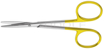 RU 2462-11 / Strabismus Scissors, Straight, TC, 11.5 cm - 4 1/2"