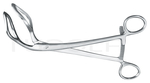 RU 7223-23 / Somer Uterine Forceps, 23cm
