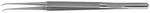 RU 4068-54G / Micropinza Curva, Micro-Grip, 0,6 mm 18 cm