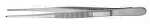 RU 4010-16G / Forceps Micro-Grip, Flat Handle, 16 cm, 6,25", 1,0 mm,